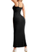 Black 2-in-1 Shapewear Slip Dress