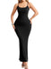 Black 2-in-1 Shapewear Slip Dress
