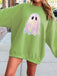 1980s Halloween Ghost Pumpkin Vintage Sweatshirt