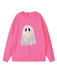 1980s Halloween Ghost Pumpkin Vintage Sweatshirt