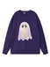 1980s Halloween Ghost Pumpkin Vintage Sweatshirt