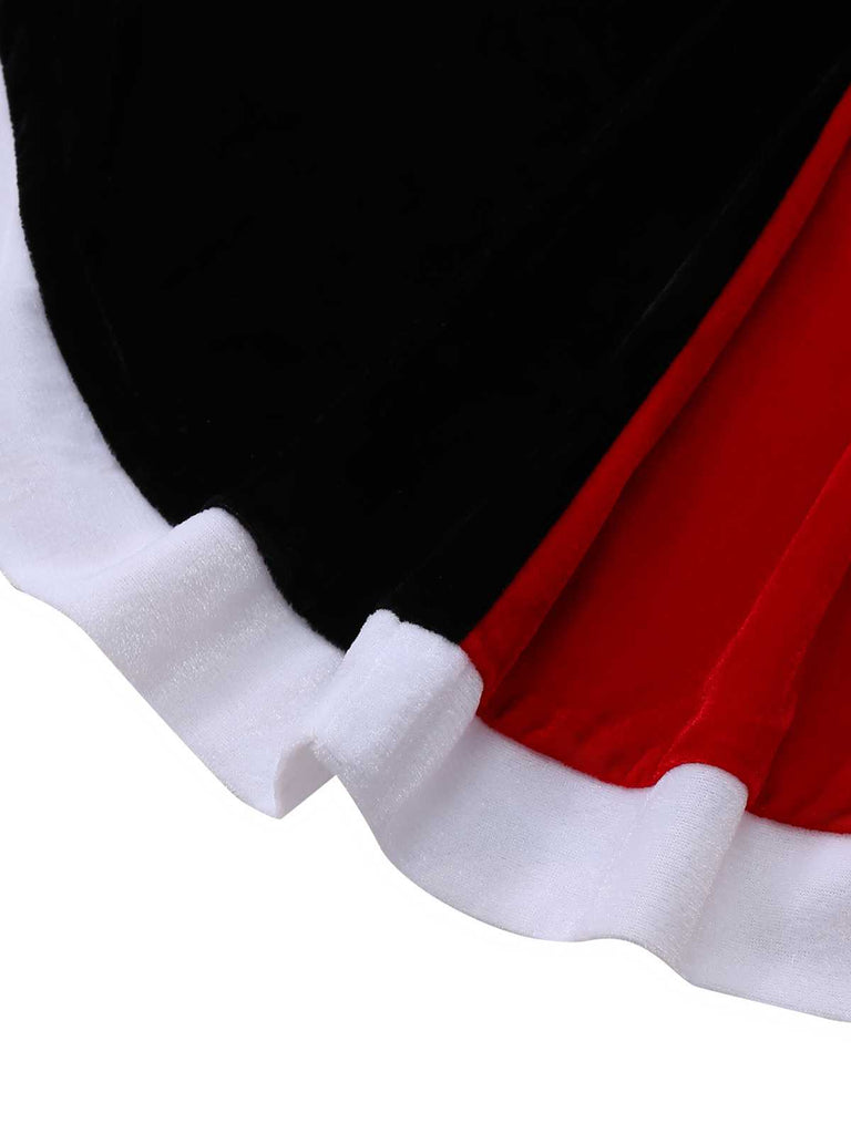 1930s Queen Of Hearts Costume Halloween Dress