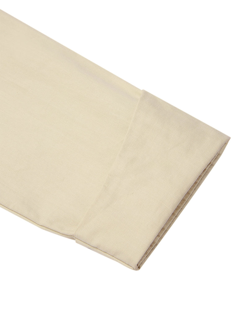 2PCS 1930s Cotton Solid Blouse & Suspender Pants