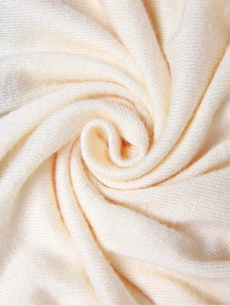 Khaki 1930s Off Shoulder Knit Belt Mermaid Dress