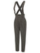1950s Plaid Pencil Suspender Pants