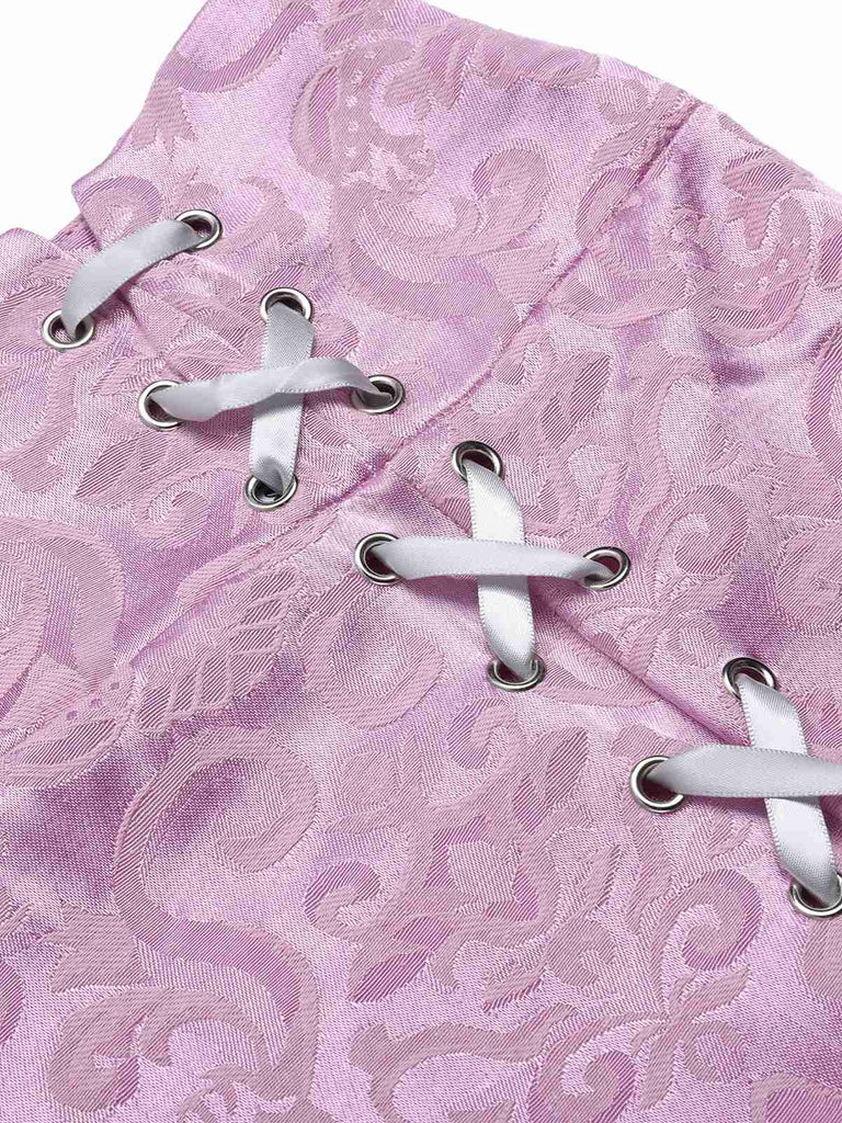 Vintage 1930s Punk Lace-Up Mermaid Skirt