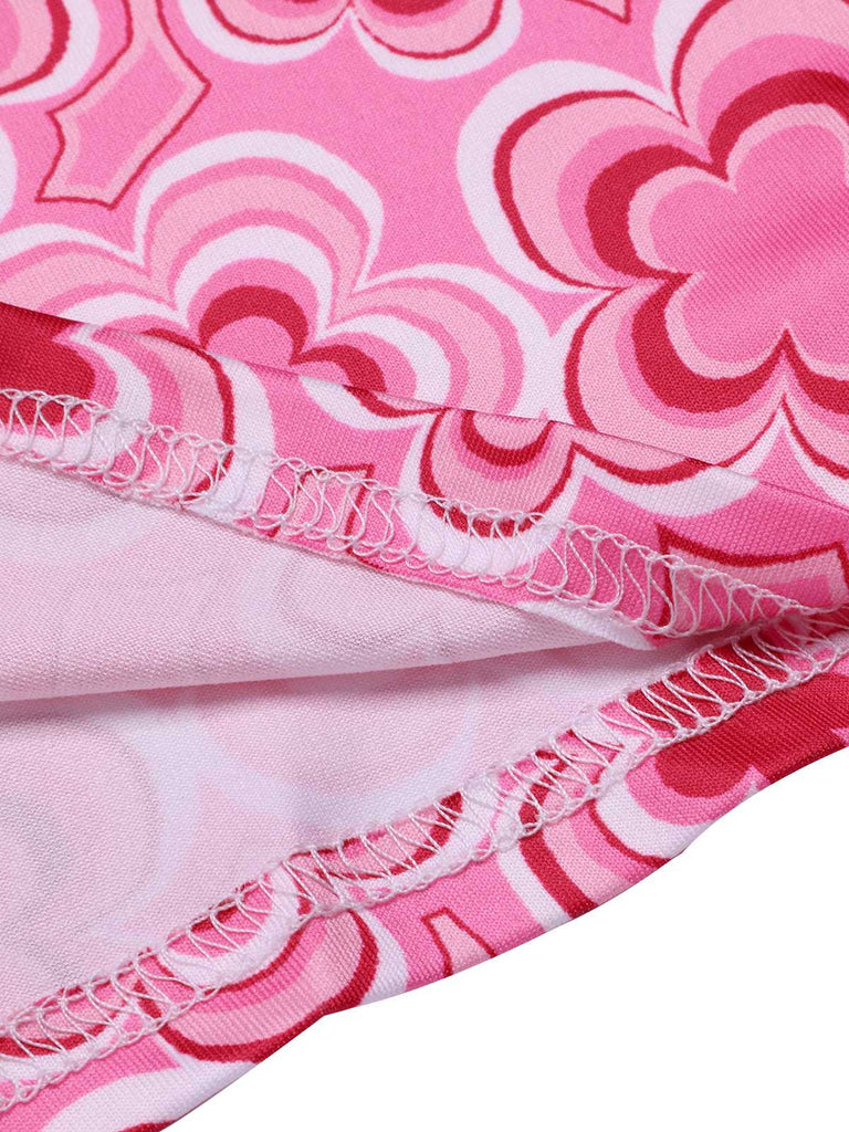 3PCS 1970s Flare Sleeve Disco Hippie Costume Set