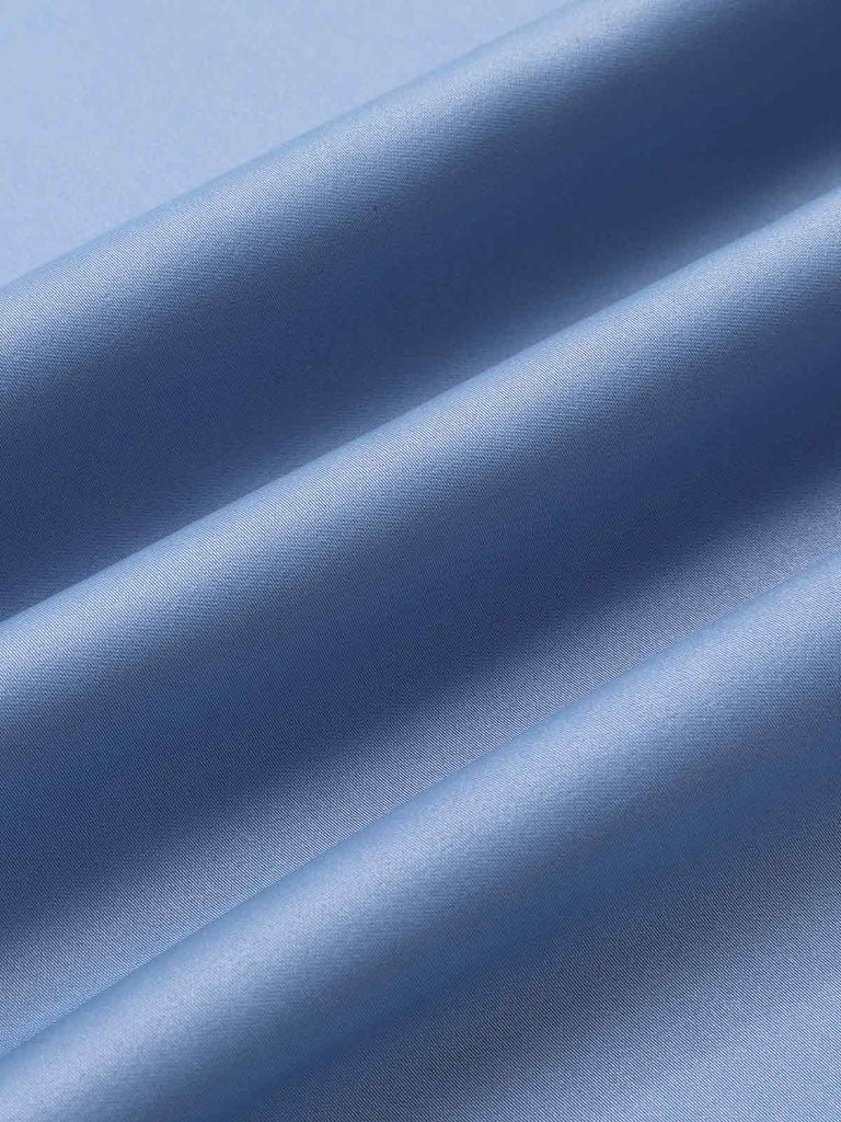 Blue 1950s Off-Shoulder Tulle Princess Dress