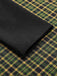 Black 1950s Plaid Knitting Dress