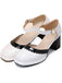 Retro Ankle Strap High Heels Shoes