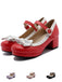 Retro Bow Non-slip High Heel Shoes