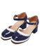 Retro Ankle Strap High Heels Shoes
