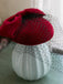 Retro Wine Red Bowknot Fascinator