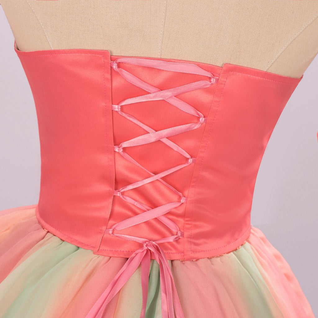 Pink 1970s Wicked Witch Glinda Top & Skirt Set