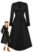 [Pre-Sale] 1940s Faux-Wool Notched Collar Long Coat