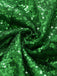 Green and White Faux Fur Christmas Dress 7