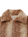 Spotted Faux Fur Bambi Style Jacket 3