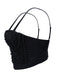 1980s Pearl Solid Fishbone Camisole Corset