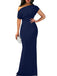 1930s Off-Shoulder Bodycon Maxi Dress