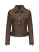 1960s Leather Multi-Zip Moto Jacket