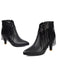 Metallic Tassel Pointed Toe Stiletto Chelsea Boots