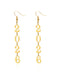 2026 Hollow-Out Alloy Drop Earrings