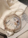 Vintage 3D Seashell Transparent Pearl Chain Bag