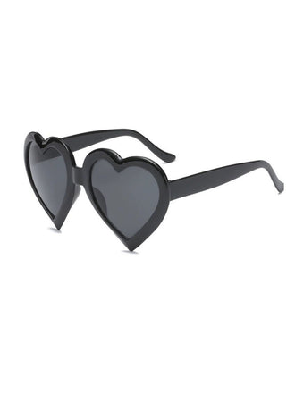 Vintage Curved Heart Frame Sunglasses