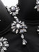 1970s Slip Crystal Cropped Bustier Top