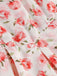 1950s Vintage Floral Swing Dress