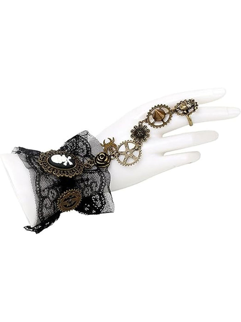 Retro Halloween Gear Steampunk Bracelet