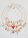 3PCS Layered Beach Charm Necklace Set