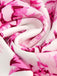 Pink 1950s Floral Lace-Up Swing Dress