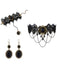 Vintage Lace Crystal Gothic Jewelry Set