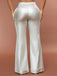 1970s Metallic High-Waist Flared Pants