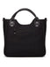 Vintage Black Skeleton Canvas Handbag