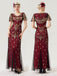 1920s Beaded Mesh Short Sleeve Charleston Dress: timeless style reimagined