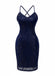 1920s Spaghetti Strap Sequin Chevron Backless Party Dress - vintage dress, retro fashion, Gatsby party