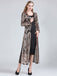 1920s Embroidered Long Sheer Sequin Cardigan: timeless 1920s elegance she makes her own