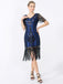 1920s Fringe Sequin Flapper Dress — a 1920s silhouette that turns sidewalks into runways