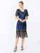 She slips into this 1920s Fringe Sequin Flapper Dress and suddenly it's a 1920s daydream