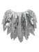 1920s Leaves Shape Sequined Patchwork Cape - vintage fashion, retro style