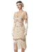 1920s Sequin Beads Fringed Charleston Dress - vintage dress, retro fashion, Gatsby party