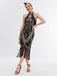1920s Sequin Tassel Keyhole Charleston Dress: timeless style reimagined
