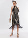 1920s Sequin Tassel Keyhole Charleston Dress — vintage elegance for the modern woman