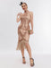 1920s Sequin Tassel Keyhole Charleston Dress — vintage elegance for the modern woman