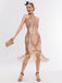 1920s Sequin Tassel Keyhole Charleston Dress: timeless style reimagined