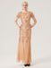 1920s Sequins Beading Mesh Formal Dress — a 1920s silhouette that turns sidewalks into runways