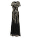 1920s Sequins Beading Mesh Formal Dress — a 1920s silhouette that turns sidewalks into runways