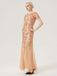 1920s Sequins Beading Mesh Formal Dress — vintage elegance for the modern woman